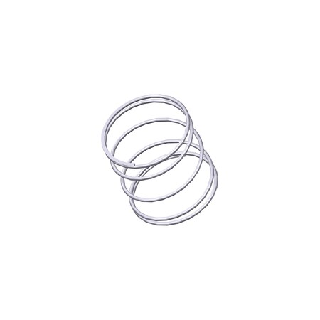 Approved Vendor Compression Spring, O=1.078, L= 1.13, W= .043 R G809971744